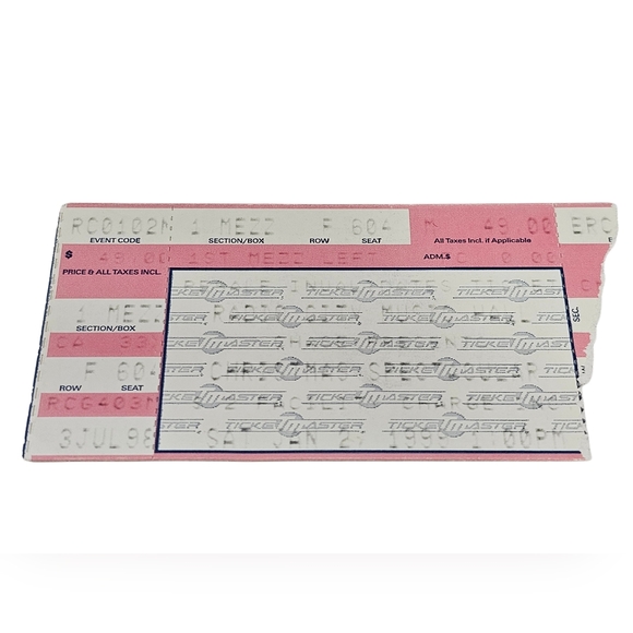 Radio City Christmas Spectacular Starring The Rockettes 1998 Program Ticket Stub - Picture 2 of 4